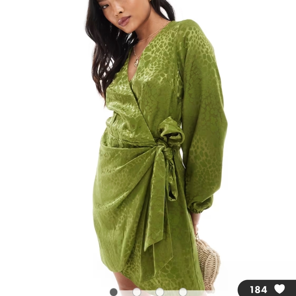 Never fully dressed wrap dress